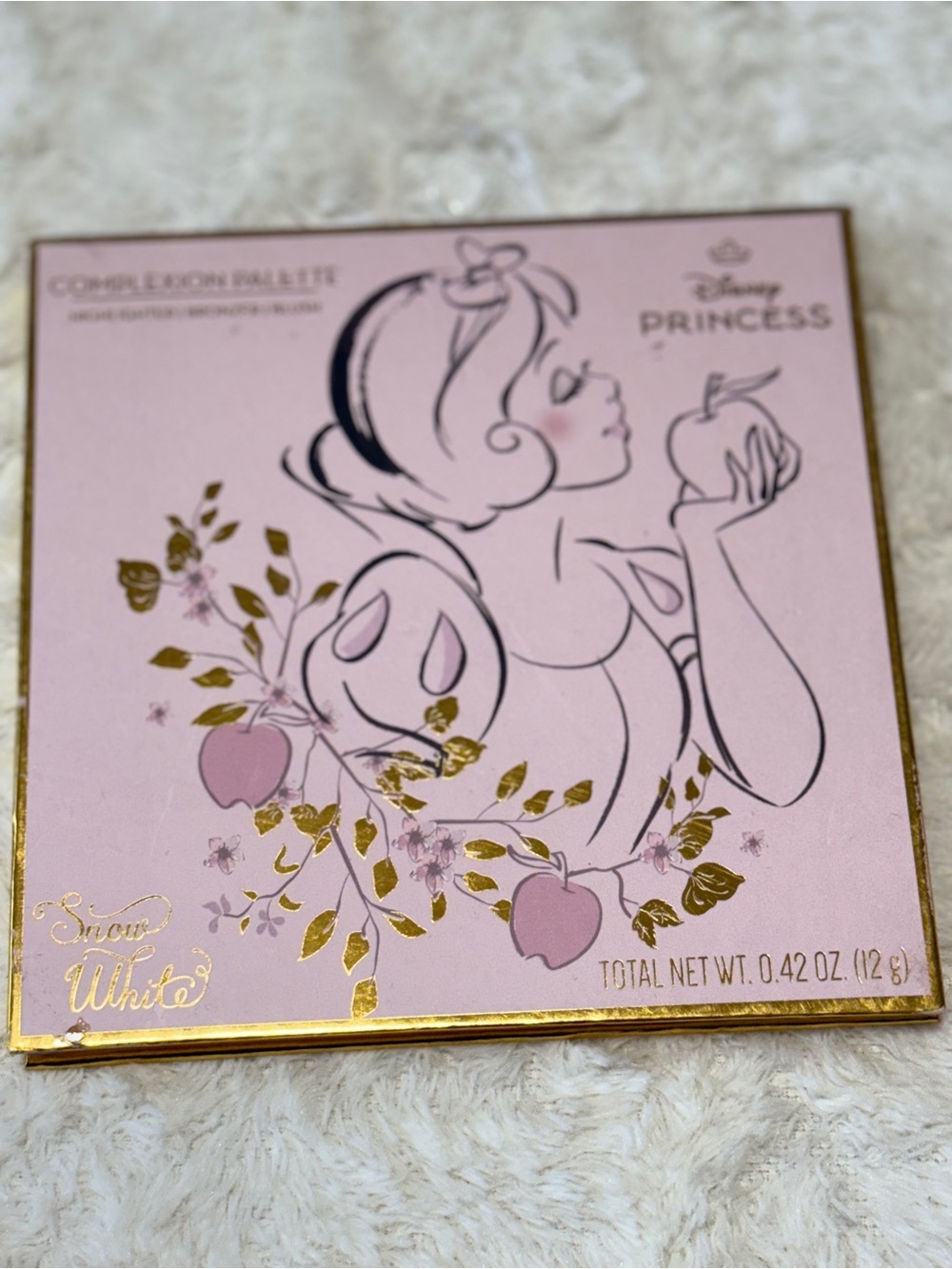 Disney Princess Snow White Rose Pink & Gold Complexion Palette